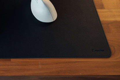 Hansker eco leather black deskmat